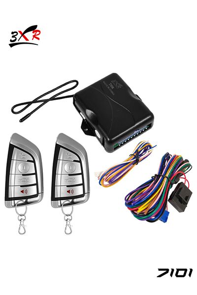 3XR Universal Remote Keyless Entry System with Central Locking, Trunk Release & Remote Car Locator