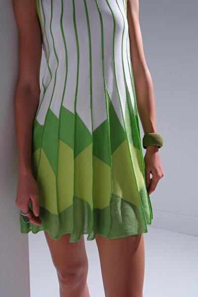 JOIN US Μίνι φόρεμα με πλισέ στο πάνω μέρος της φούστας