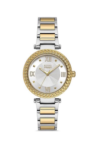 MICHAEL TOMMY Steel Women's Wristwatch - Mt- 325004 L-Csb92