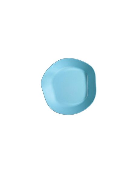 Kütahya Porselen 24 cm Immortal Plate Set - 2 Pieces, Turquoise Color