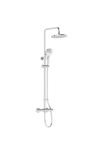 VitrA Joy 220mm shower column with thermostatic mixer