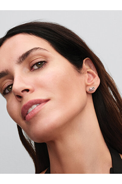 Pandora Sonsuzluk Düğümü Çivi Küpeler