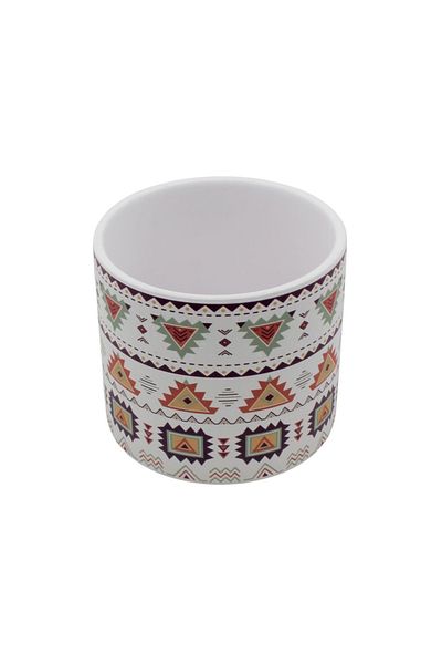 BM GİFT DESİGN Mască ghiveci, din ceramică, model tradițional, 11 cm
