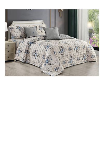 Moon Lightweight, excellent and practical double-sized printed printed bedspread, king size 230 x 250 cm