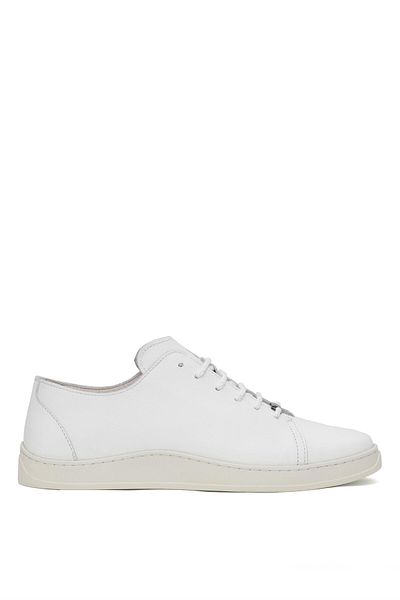 LUCIANO BELLINI 25Y-C12338 Ανδρικά παπούτσια casual από γνήσιο δέρμα Λευκό