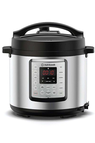 Nutricook Stainless Steel Smart Pot Eko 9 In 1 Instant Programmable Electric Pressure Cooker