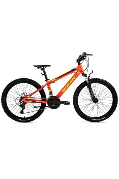 Bisan Kdx 2900 V 24 32 Çocuk Bisikleti Neon Turuncu Sarı Siyah