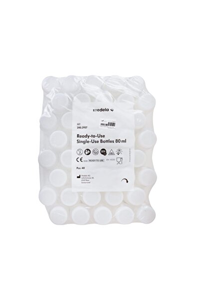 Medela مجموعة زجاجات ديسپ (40 زجاجة)