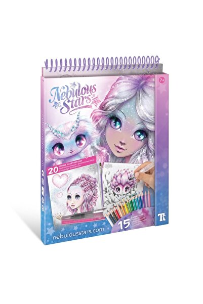 NEBULOUS STARS Set De Cărţi De Pictat Cu Acuarele, personaj Estrela - Nebulou...