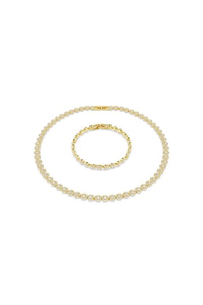Swarovski Una Gold Coloured Set 5720506
