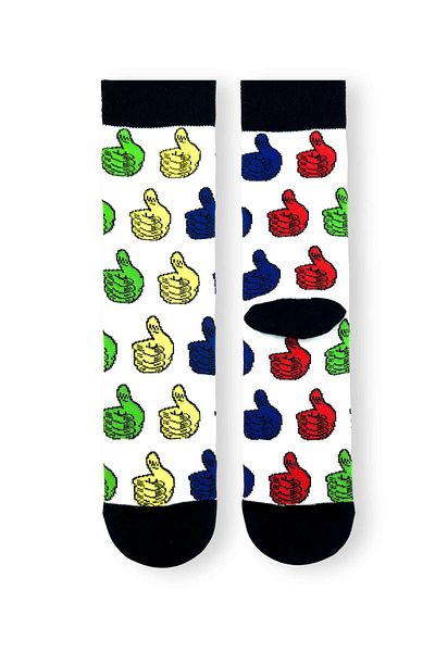 CARNAVAL SOCKS Цветни унисекс чорапи с многоцветни шарки