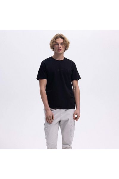 Ellesse Ανδρικό μαύρο μπλουζάκι Em462