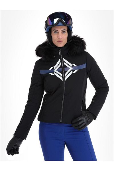 POIVRE BLANC W23-0800 Stretch Women's Ski Coat-poı420145blk