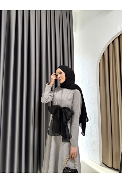 Melike Tatar Flower Brooch Dress 6-5722