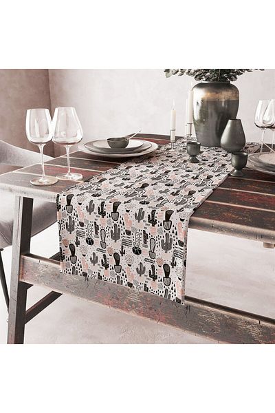 Evdek Cactus Moale Cu Motiv 50x140 Cm Runner