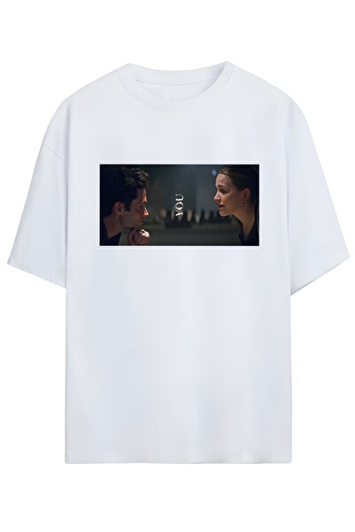 SVART WEAR Μπλουζάκι Unisex με Μακιγιάζ - Σειρά Τηλεόρασης Joe Goldberg YOU