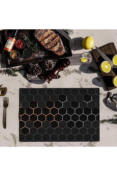 Evdek Geometric 6-Piece Placemat DS20 35x50 Cm