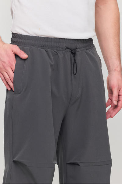 YXC Trend Maker Paraşüt Kumaş Cepli Paçası Ayarlanabilir Baggy Pantolon