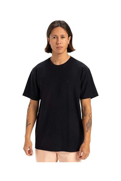 Quiksilver Slub Roundneck Men's T-Shirt Black Eqykt04377-Kvj0