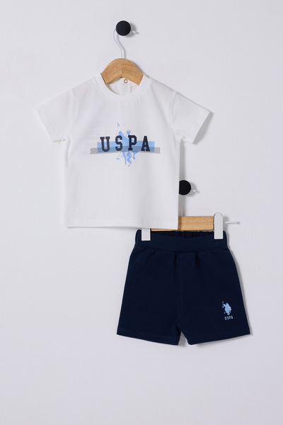 U.S. Polo Assn. Set 2 bucati pentru bebelusi