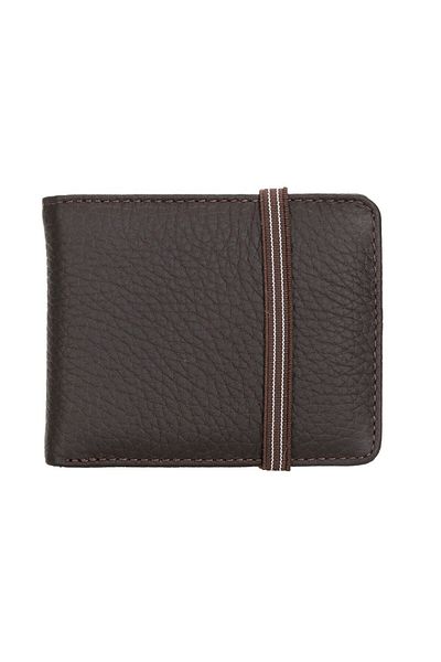 PLM Yosef Leather Card Holder Wallet Fl02 Brown
