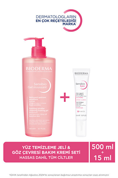 Bioderma Yorgunluk Karşıtı Göz Bakım Kremi & Hassas ve Normal Cilt Temizleme ...