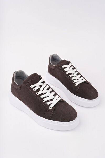 MUGGO Zeyn Kalın Taban Bağcıklı Erkek Günlük Sneaker Spor Ayakkabı