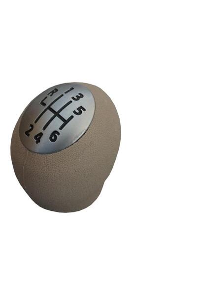 AÇIK OTOMOTİV Renault Megane 3 Fluence Gear Shift Knob ( Chrome Beige ) 6 FORWARD