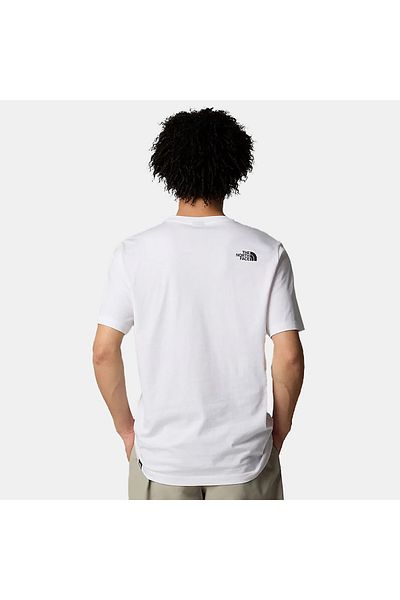 THE NORTH FACE Snadné pánské bílé tričko (NF0A8A6CFN41)