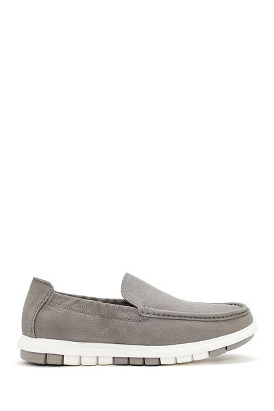 Derimod Loafer casual gri pentru bărbați - Model 24SFD6950V3