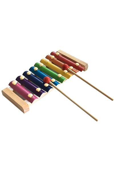 Midex Ksl-72 Weaving Tool Wooden Xylophone 8 Notes Educational Musical Instrument for Children