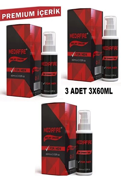 MediaFire Uzun Deneyim Ürünü 3x60 ml Krem