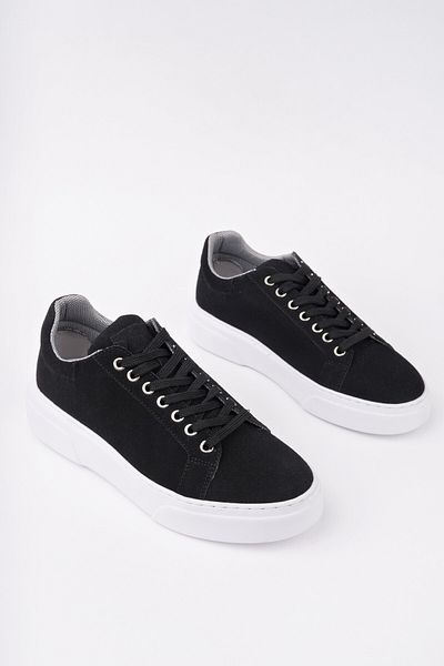 MUGGO Zeyn Thick Sole Lace-Up Men's Casual Sneaker Sports Shoes