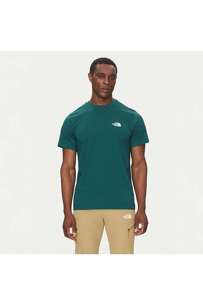 THE NORTH FACE Tricou verde pentru bărbați Simple Dome (NF0A87NG6GI1)