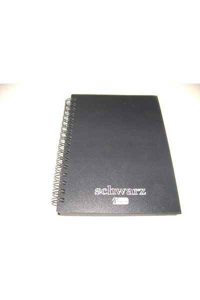 KESKİN COLOR Spiral Notebook with Black Plastic Cover - 60 Yp A6350550-99
