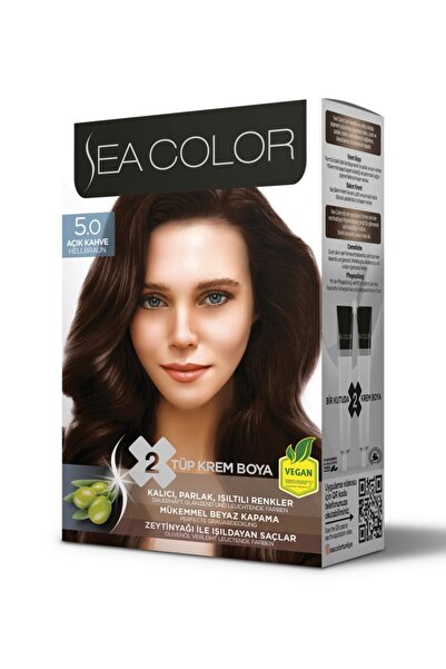 Sea Color 5.0 Açık Kahve Set Boya