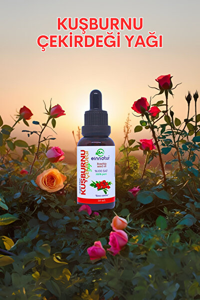 EinNatur زيت بذور ثمر الورد، 30 مل، نقي 100%، زيت بذور روزا كانينا، معصور على...