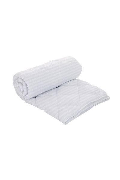 ALCAM Alcam Damasc White Line quilt 180x200 cm, cotton filling, 300 g/sqm