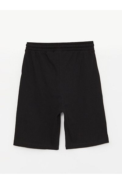 LC Waikiki B Printed Boy's Shorts with Elastic Waist
