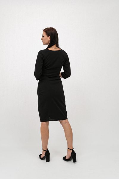 Gorgeaux Rochie Neagra cu Detalii Sclipitoare Esra - S(36)