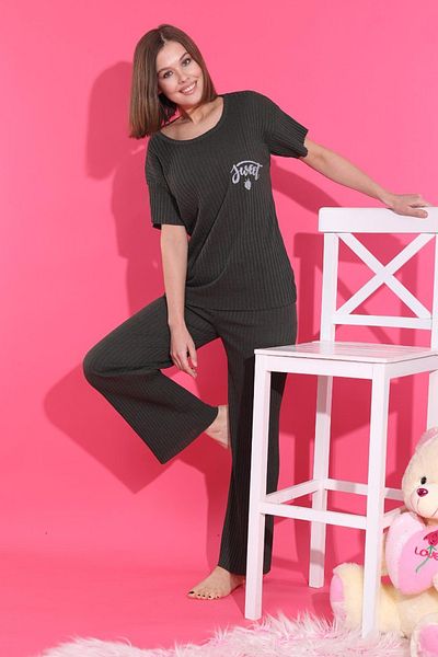 DPARİS Corded Pajama Set