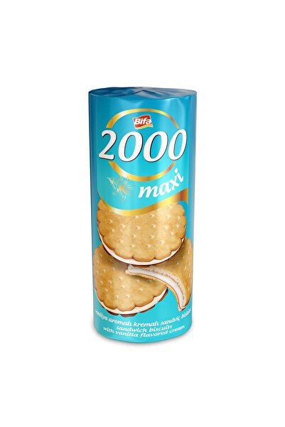 Bifa 2000 Vanilyalı Kremalı Sandviç Bisküvi 500gr