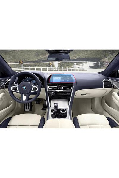 Techmaster Bmw 8 Series 2019-2020 Tempered Navigation Screen Protector