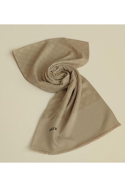 Aker Elegance Monogram Shawl