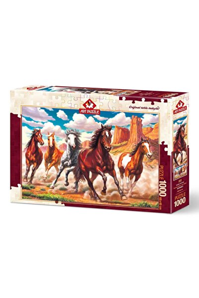 Art Puzzle لغز أربعة في الوادي مكون من 1000 قطعة