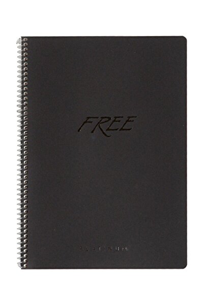 KESKİN COLOR Free Platinum A5 80 Yaprak Kareli PP Kapak Okul Defteri (450522)