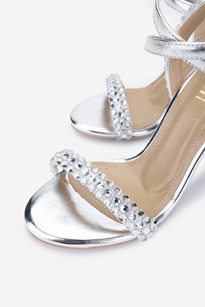 Valmenti Women's Vegan Lame Heeled Shoes