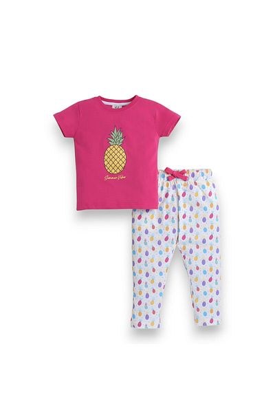 Victor and Jane - Printed T-shirt and Pyjama Set