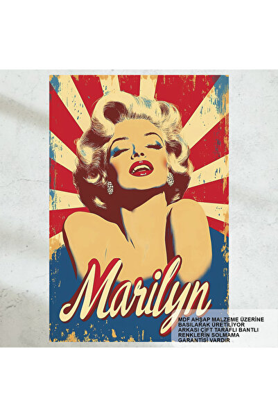 Hayat Poster Merilin Monro Holivud Američka kinematografija Pop art Retro drv...