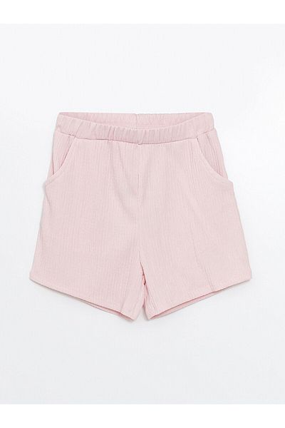 LC Waikiki Girl's Shorts with Elastic Waist